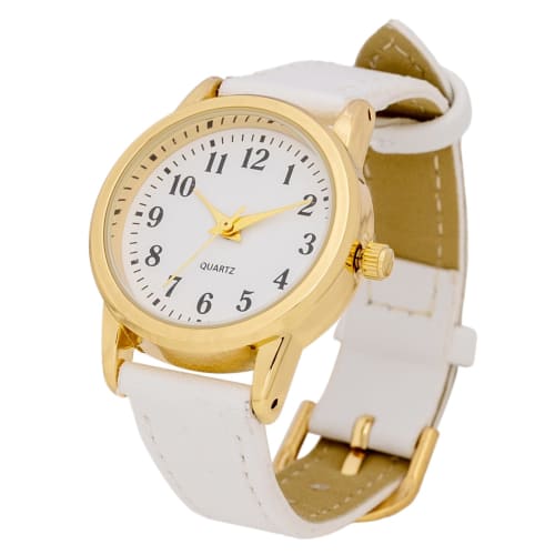 

Женские аналоговые часы Fieldwork с кожаным ремешком, белые, салонный стиль, PP005-1