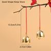 10/20 Pcs DIY Metal Bell Decoration Brass Mini Bell Christma Pendant Door Bell Diy Craft Wind Chime Brass Bell Decoration