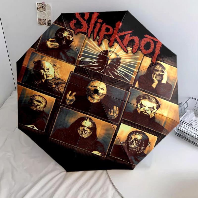 Slipknot: Rebellion Folding umbrella Umbrella durable light Gift Three folds