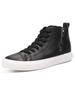 Fashion Spring New Mid Top Side Zipper Comfortable Breathable White Shoes Student Flat Skateboarding Shoes Casual Women's Sneakers