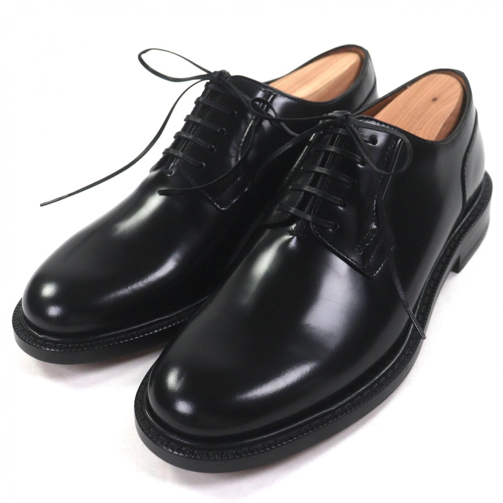 

Pristine DIOR Dress shoes black leather mens 39 Used