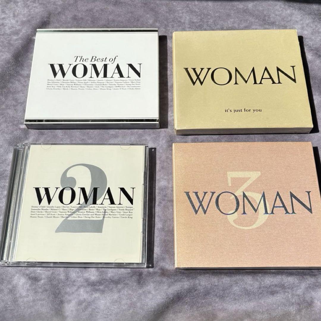 

[USED] WOMAN compilation album set of 4