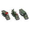 3er-Pack 1:50 Diecast Militärspielzeugfahrzeuge Legierungsmetall Armeespielzeug Modell für Kinder Jungen Kleinkinder Ziehen
