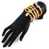 Handmade Soft Clay Beaded Bracelet Stackable Bracelet Heart Unisex Accessory Soft Clay Wristband Set for Fashion Lover