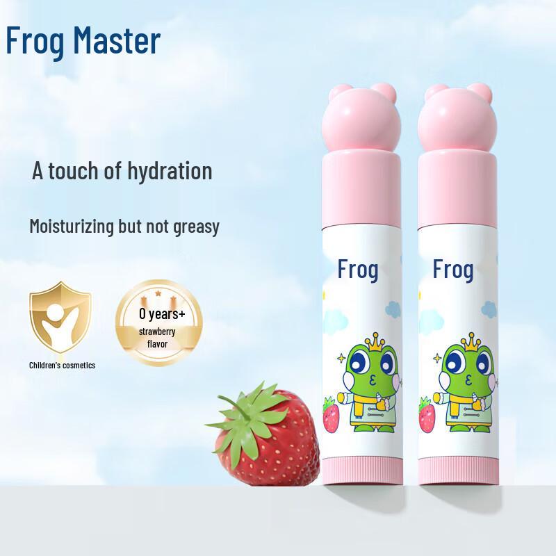 

Детский клубничный бальзам для губ «Лягушка-принц» (2-Pack)