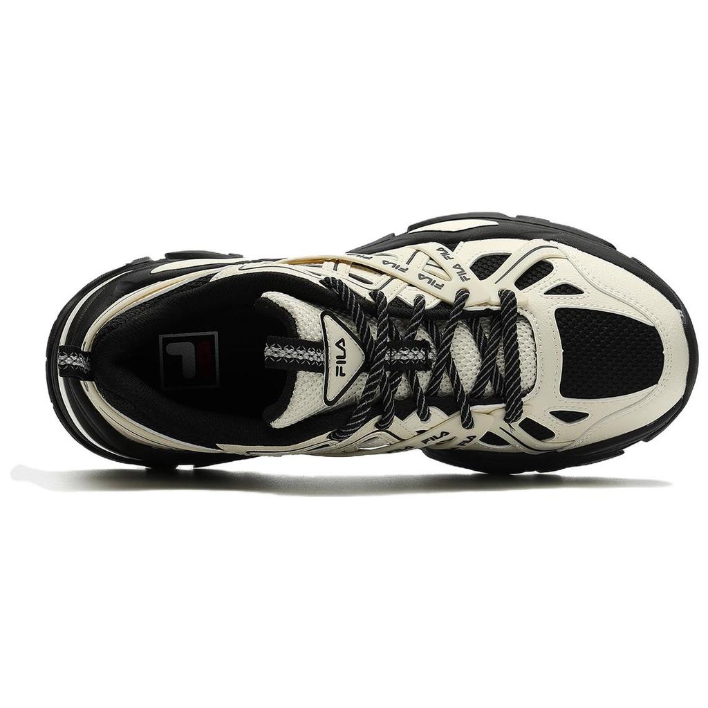 FILA Sofia 1S Fishbone Shoes Breathable Lightweight Height Increasing Rebound Low Top Casual Shoes Women sneaker Pearl F12W341105FBS