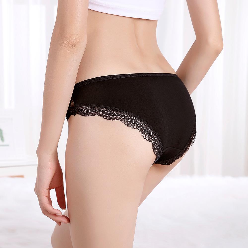 Underwear Cotton Ladies Sexy Lace Briefs Panties Lot 6 pcs