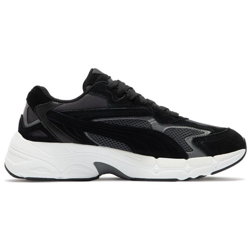 PUMA Unisex Teveris Nitro Retro Lifestyle Cushioned Sneakers Black Ebony 388774-03