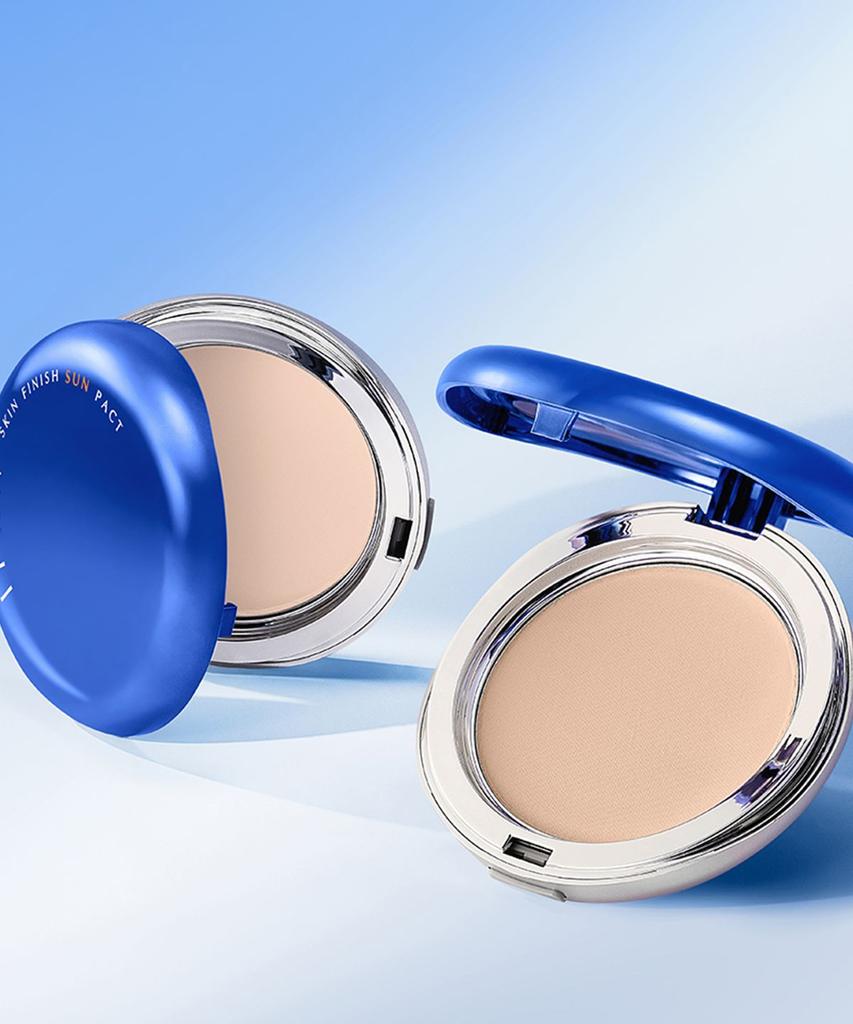 Skin Finish Sun Pact + [Gift] 2 Powder Puffs