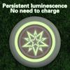 Luminous Swivel Flying Discs Professional Throwing Disc 7.87In Lightweight For Outdoor Sports Beach Camping Game