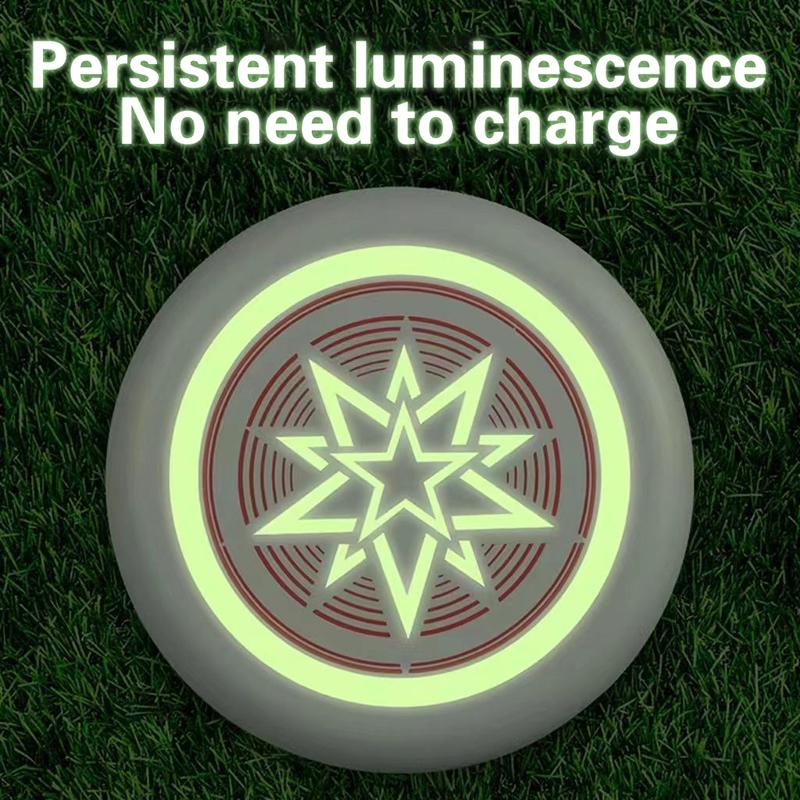 Luminous Swivel Flying Discs Professional Throwing Disc 7.87In Lightweight For Outdoor Sports Beach Camping Game