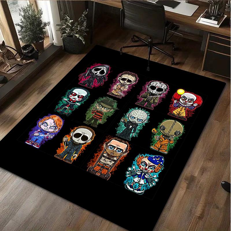 Horror Characters Home Decorative Rugs Office Carpets Room Mats Computer Chair Rug Festival Gifts