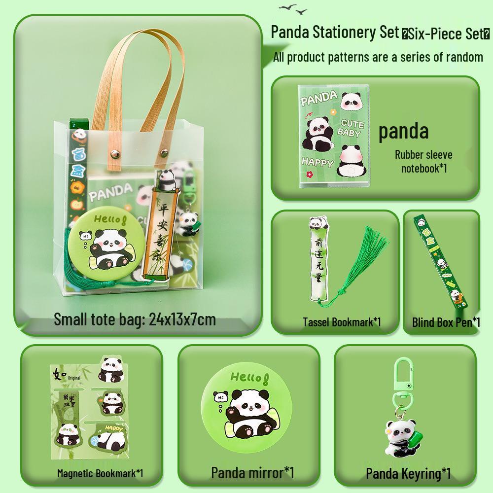 Panda Stationery Set: Creative Student Gift Pack for Kids  Back-to-School Season