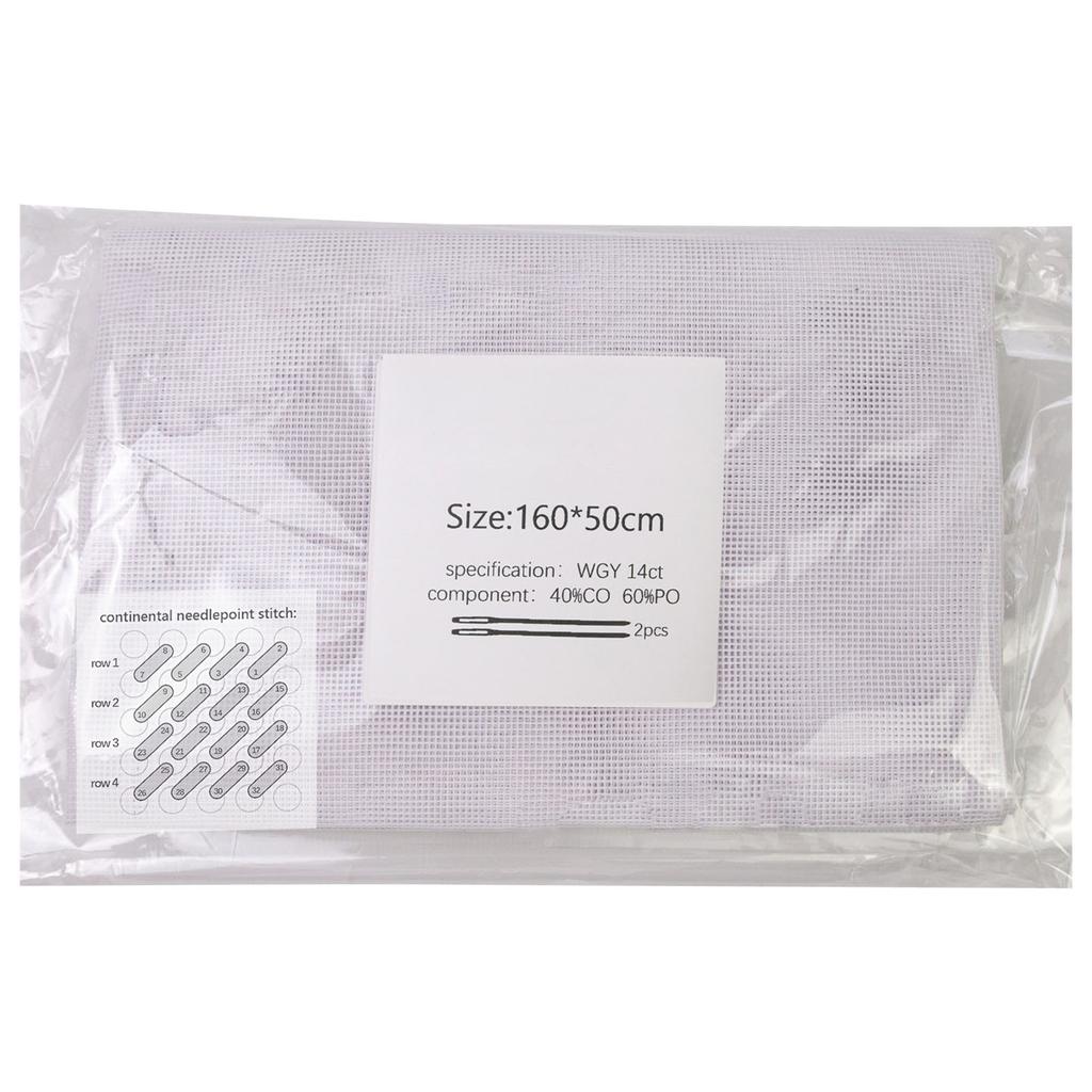 14CT Canvas Sheets Needle Point Canvas Practical Mesh Sheets Needlepoint Canvas Mesh for Embroidery Crochet Projects