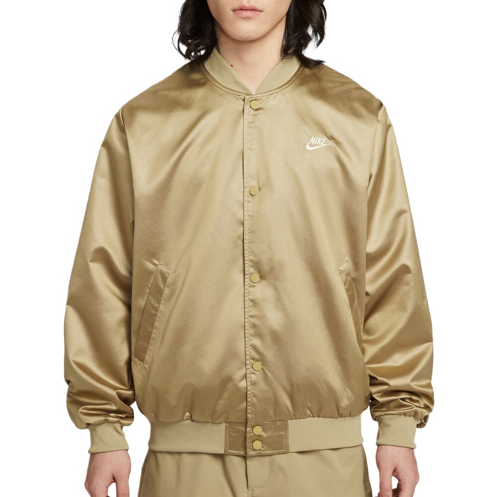 Nike Sportswear Club Men s Varsity Jacket Parachute Beige IF0728-297 S