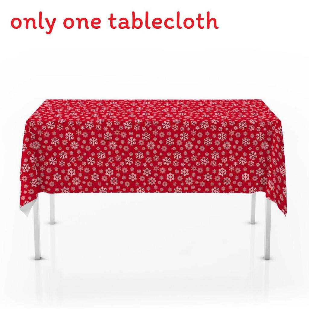 Peva Thickened Disposable Tablecloth With Dustproof And Oilproof Surface For Events And Decor