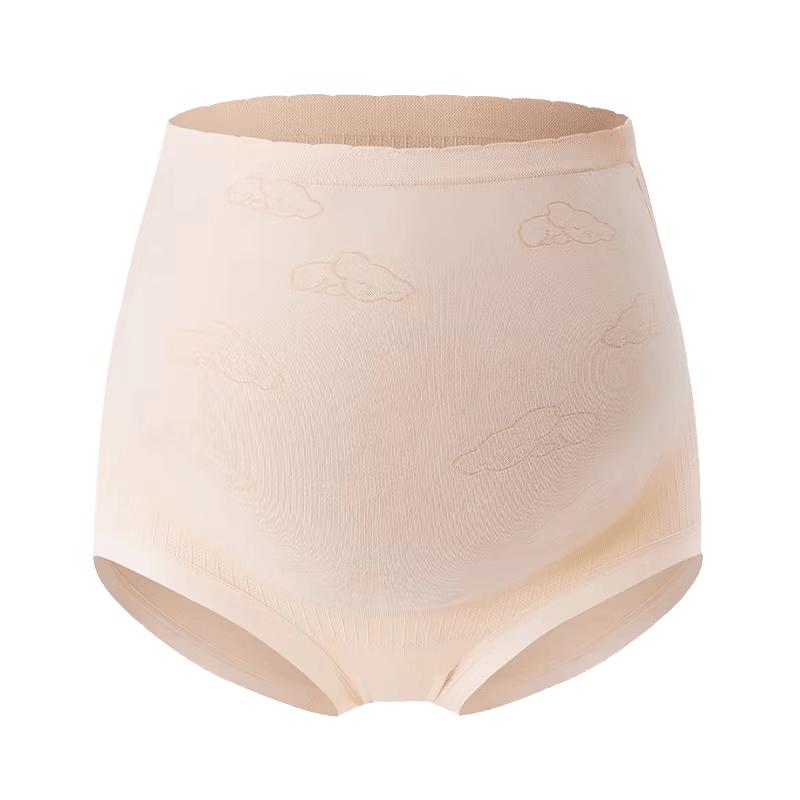 JOYNCLEON Maternity High-Waist Seamless Belly Support Briefs (3-Pack) XL