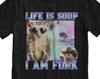 Funny Possum Meme T-Shirt: Y2K Dank Quote Tee