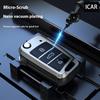 2025 Titanium Gray for VW Volkswagen Golf 7 MK7 Tiguan MK2 SEAT Ateca Leon FR 2 Ibiza Skoda Octavia A7 Car Key Case Cover Fob