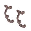 2Pcs Aluminum Alloy Pull Rod Base Metal Pull Rod Base Seat for WPL C24 C14 C14K C24K 1Celsius16 RC Car