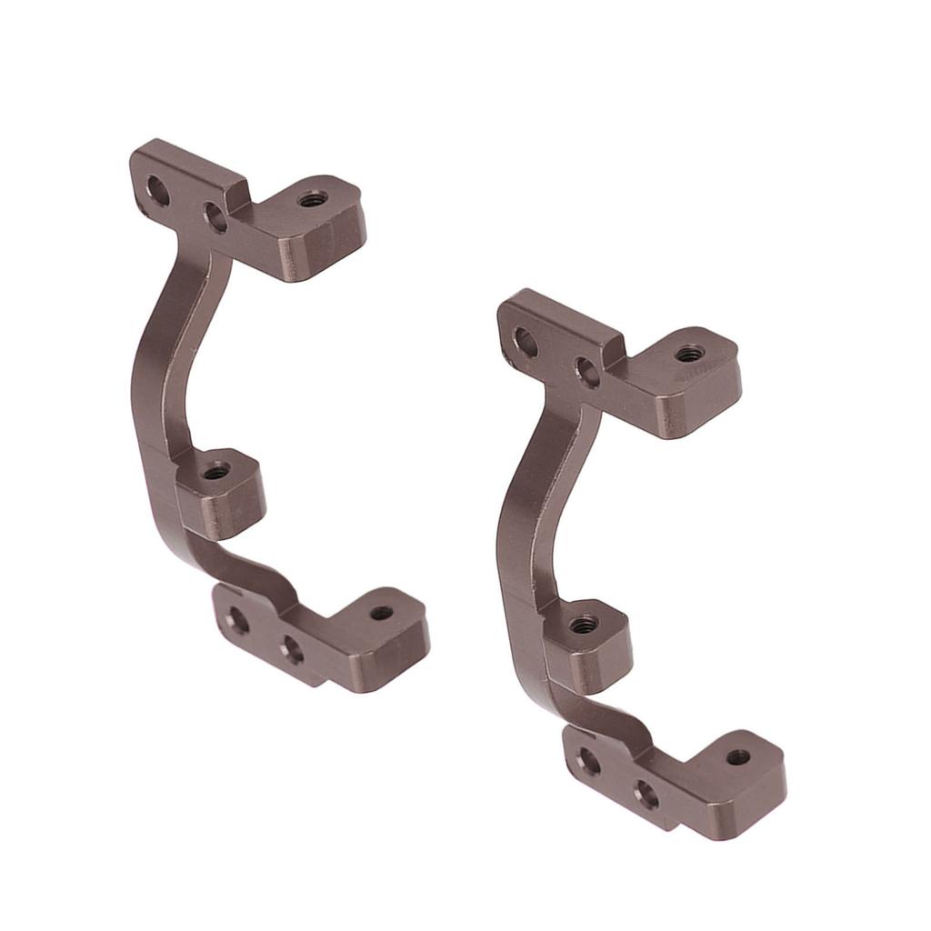 2Pcs Aluminum Alloy Pull Rod Base Metal Pull Rod Base Seat for WPL C24 C14 C14K C24K 1Celsius16 RC Car