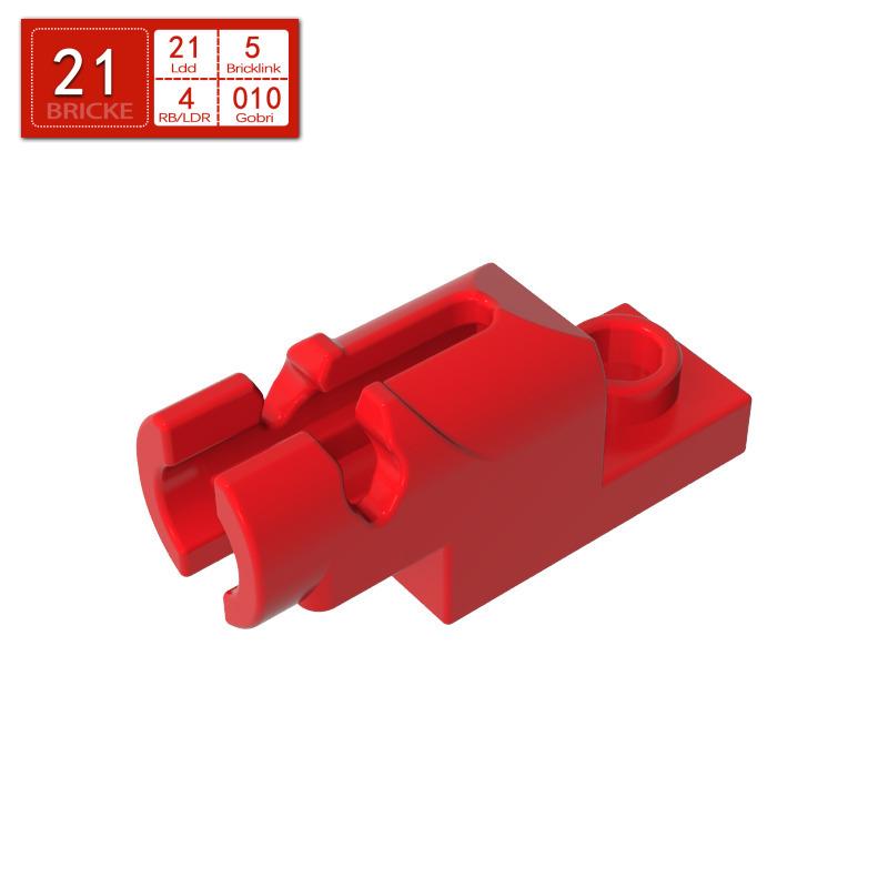 BRICKE 15403 1x2 Cannon Block with Pin Launcher, LEGO-Compatible Accessories 54 pieces