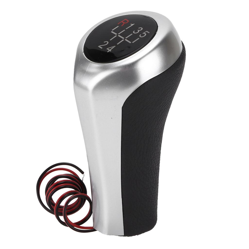 5 Speed Gear Shift Knob Lever with Light Replacement for 1 3 5 6 7 Series X1 X3 Z4 Z5 M3
