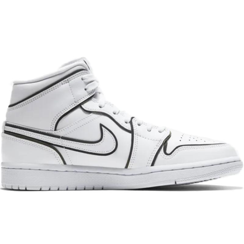 Jordan 1 Mid Iridescent Reflective White Women's Jordan CK6587-100
