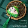 Dragon Boat Festival Wormwood Zongzi Sachet Pendant - Portable DIY Gift