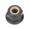 Gearcase Gear Head Nut Reverse Thread Collar Replacement Black Lightweight M10x1.0