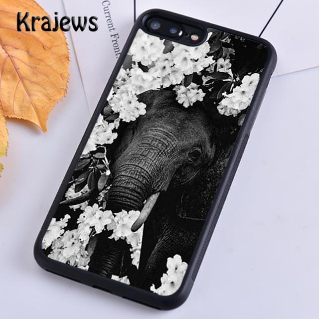 

Krajews Baby Elephant Moon For iPhone 17 Air 16 Phone Case Cover 15 14 plus 11 12 13 pro max coque Shell Fundas iPhone 13
