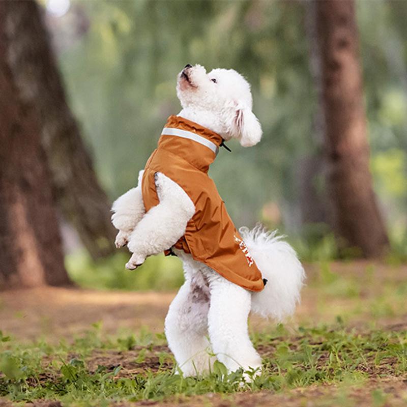 Four Legged Waterproof Raincoat Dog With Hood Rain Split Type Full Pack Raincoat Waterproof Jacket Small And Medium-sized Dog