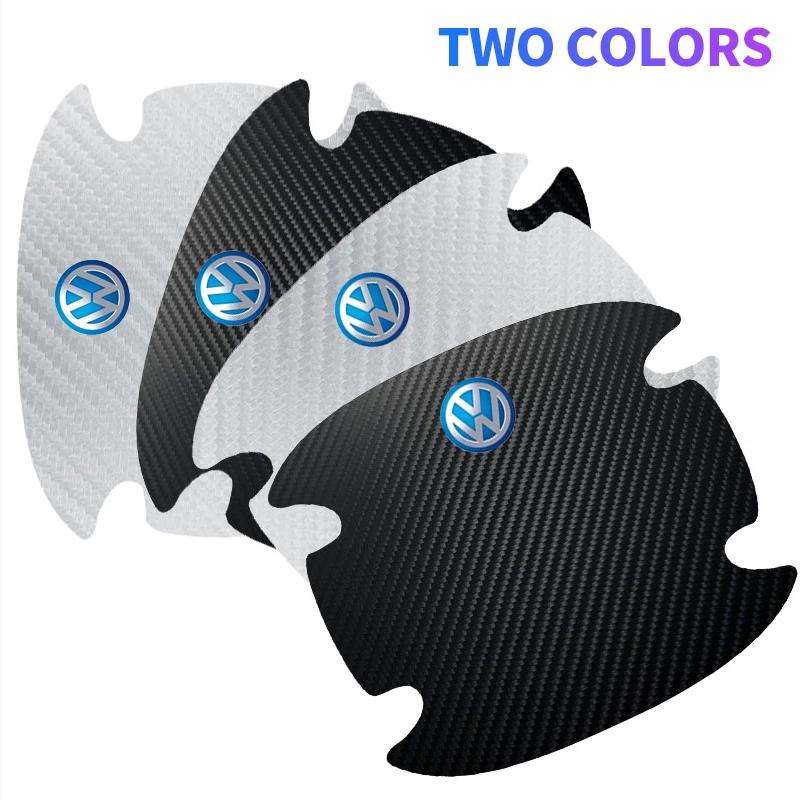 Per Volkswagen Protezione Maniglia Ciotola Portiera Auto Pellicola Adesivi Accessori Per Volkswagen GTI R-Line R Polo Golf T5 Passat Magotan