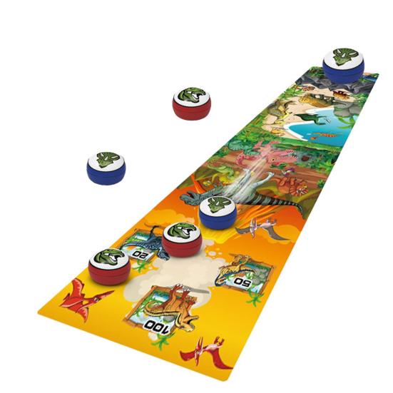 Gioco Da Tavolo Bowling Da Interno, In Velluto E PP, Portatile Avvolgibile, Per Famiglie E Bambini, Coordinazione E Divertimento