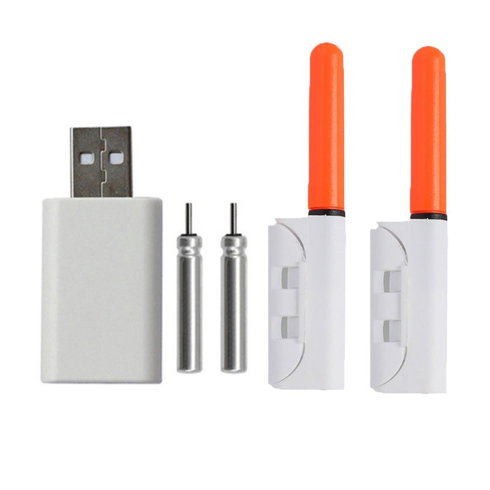 

Светящаяся палочка для кончика удочки с зарядным устройством Светодиодная подсветка с зажимом на кончике удочки Водонепроницаемая светодиодная ночная подсветка для кончика удочки 5