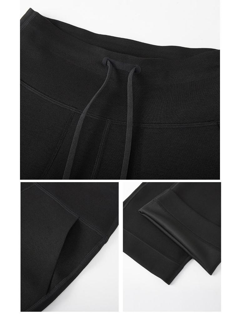 2026 Spring Women's High-Waisted Modal Slimming Drawstring Straight Leg Pants