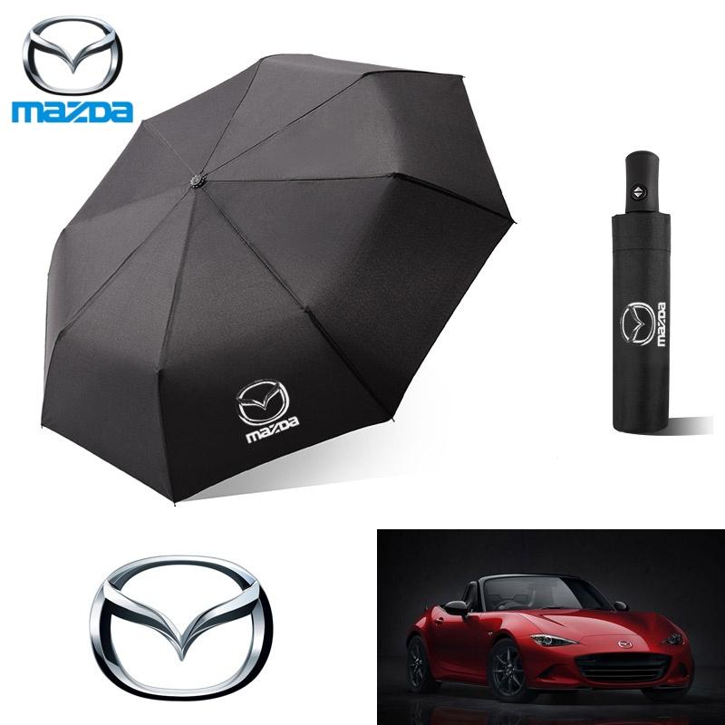Auto Winddicht UV Sonnenschutz Regenschirm Automatisches Falten Sonnenschutz für Mazda 3 5 6 Axela Atenza CX30 CX5 CX7 CX8 CX9 MX5 BT50