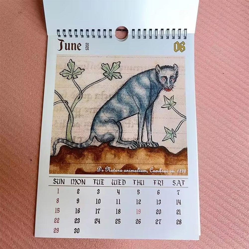 Daily/Weekly/Monthly Planner Hanging Calendar Hangable Desktop Calendar Durable Wall Calendar  Gift