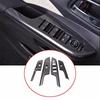 Carbon Fiber ABS Window Lift Panel Switch Cover Trim FOR HONDA CR-V CRV 12-2016