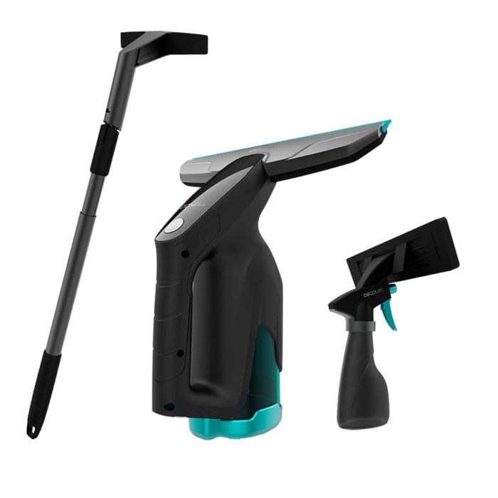Aspirateur à Vitres - Cecotec - Conga Popstar Glass - Couleur Noir - Garantie 2 ans - Livraison rapide