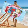 Arale 2D Flat Print Beach Towel, Large Soft Quick Dry Towel for Beach Camping SwimmingSSTJ0917187