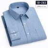 Luxury Hight Qulity 100%Cotton Long-sleeve Shirts for Men Slim Fit Casual Plaid Shirt Houndstooth Office Clothes Elegant Tops
