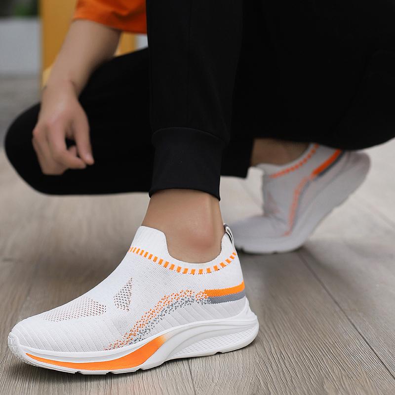 Fashion Casual Mesh Elevator Shoes Men's Sneakers Height Increasing Shoes Leisure Sports Taller Shoes Man Increase Insole 7cm Designer