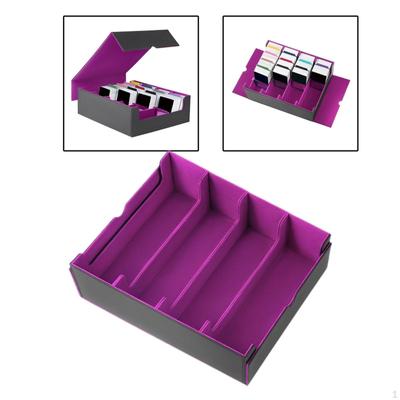 Card Deck Box Container 2400 Cards, Capacity Game Storage Organizer ,Trading Cards