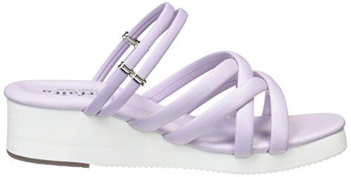 Parfait Nurse Shoes 106843 Purple, Purple, JP, Size L (24.0-24.5cm), 3E