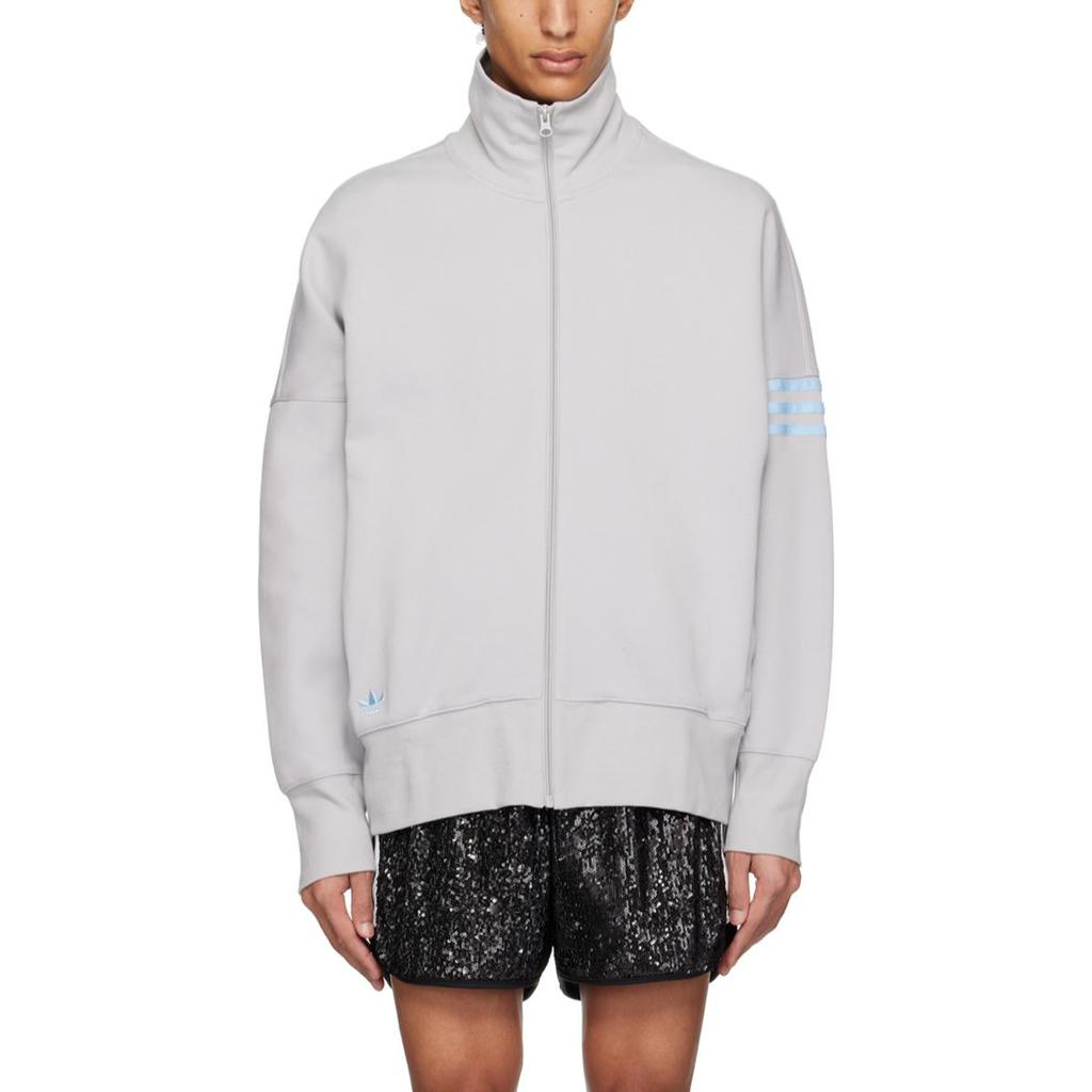 Adidas Originals Neuclassics Jackets Men's Gray Stand Collar Moderate Other HS1520