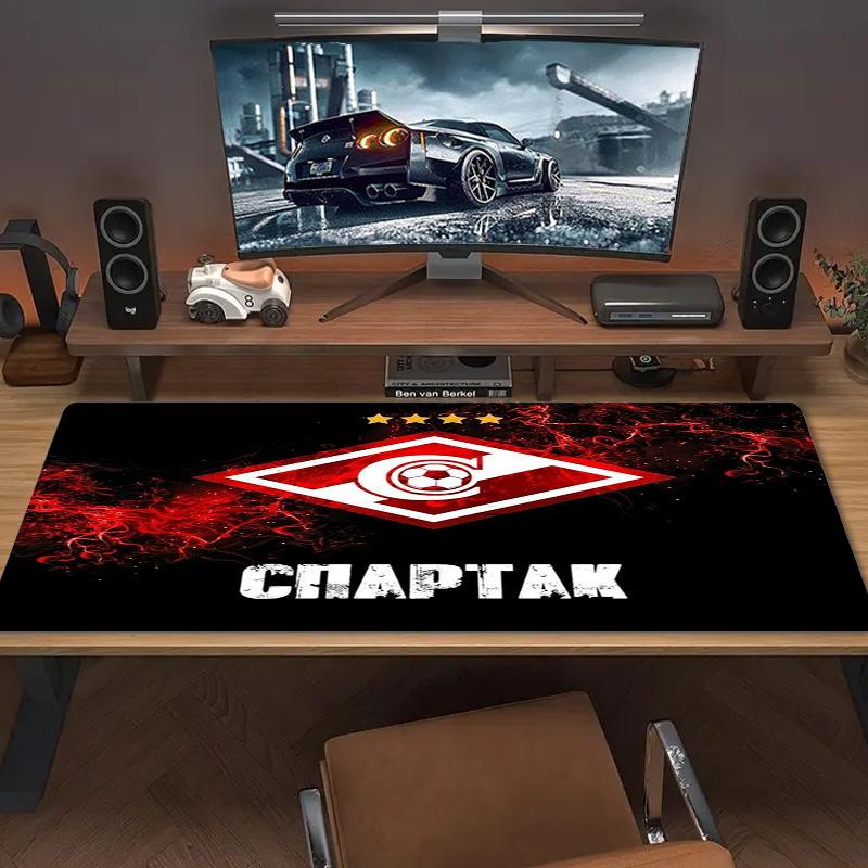 FC Spartak Moscow Color Mouse Pad Large Gaming Table Cushion Non-slip Laptop Tablet Big Mousepad XXL Mat Mini PC Playmat With Lock edge