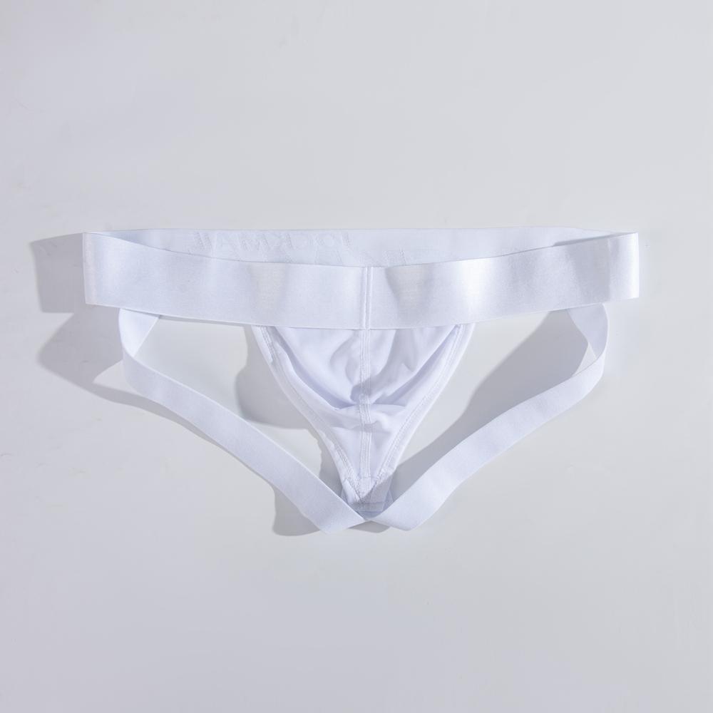 Jockstraps JOCKMAIL Ultra Thin Mesh Material Sexy Men's Thong Underwear Fashion Translucent Thongs Underpants