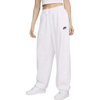 Sportswear Club Fleece Solid Color Drawstring Mid-Rise Loose Knit Sweatpants Women Bottoms White DQ5800-051