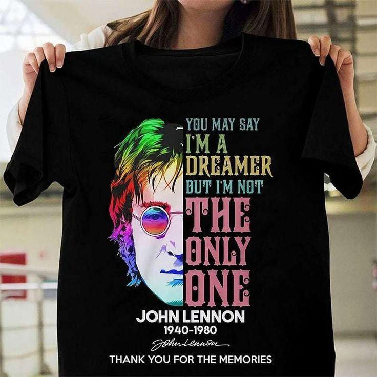 New rare John Lennon T-Shirt Unisex Adult Size S to 5XL NI105 FREE SHIPPING XXXL